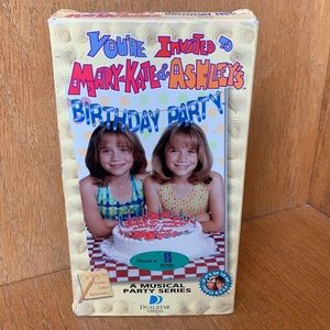 Mary Kate & Ashley’s Birthday Party VHS tape